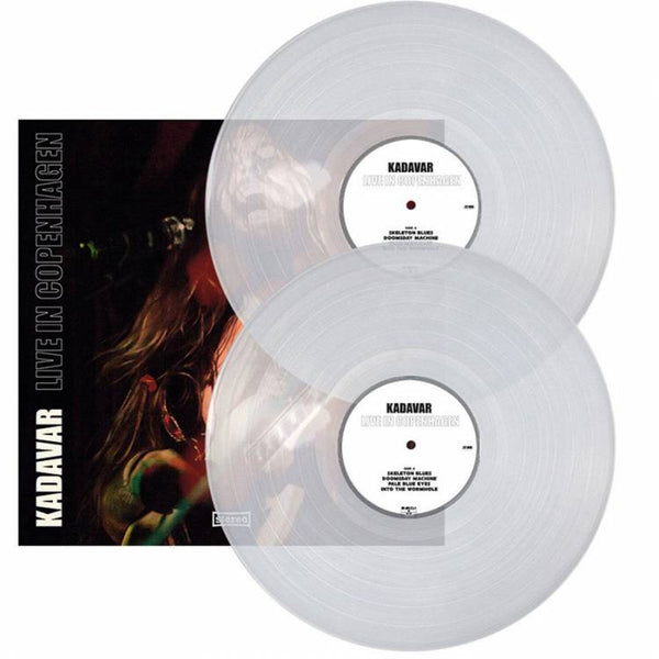 Kadavar – Live In Copenhagen 2LP Clear Vinyl