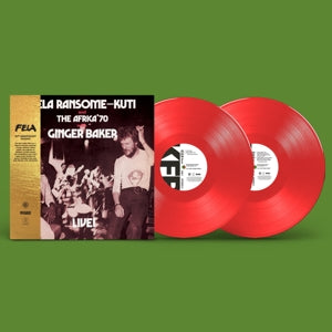FELA KUTI  - LIVE! WITH GINGER BAKER   Coloured vinyl