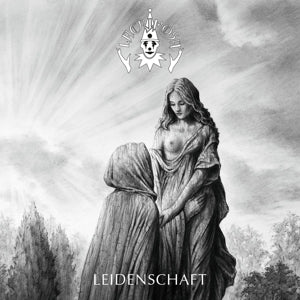 LACRIMOSA - LEIDENSCHAFT  White/Red/Orange Marbled Viny