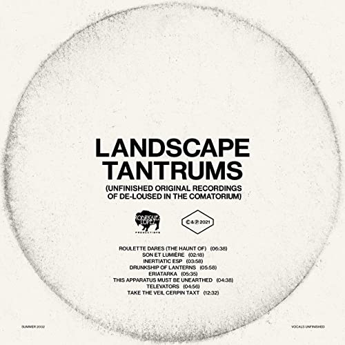 Mars Volta – Landscape Tantrums (Unfinished Original Recordings Of De-Loused In The Comatorium)  Clear Vinyl