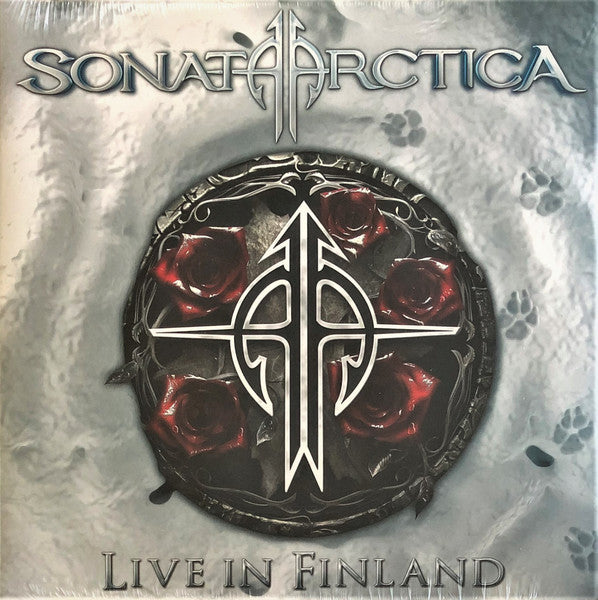 Sonata Arctica – Live In Finland  2LP, Clear With Red & Black Splatter Vinyl