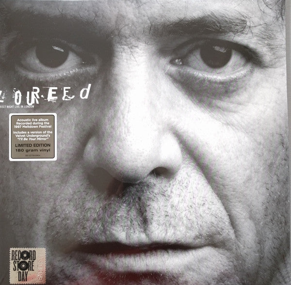 Lou Reed ‎– Perfect Night Live In London 2LP RSD Vinyl