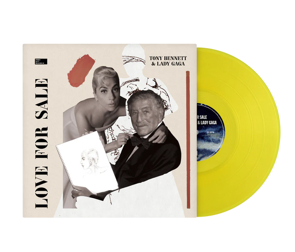 Tony Bennett & Lady Gaga – Love For Sale  Yellow Transparent Vinyl