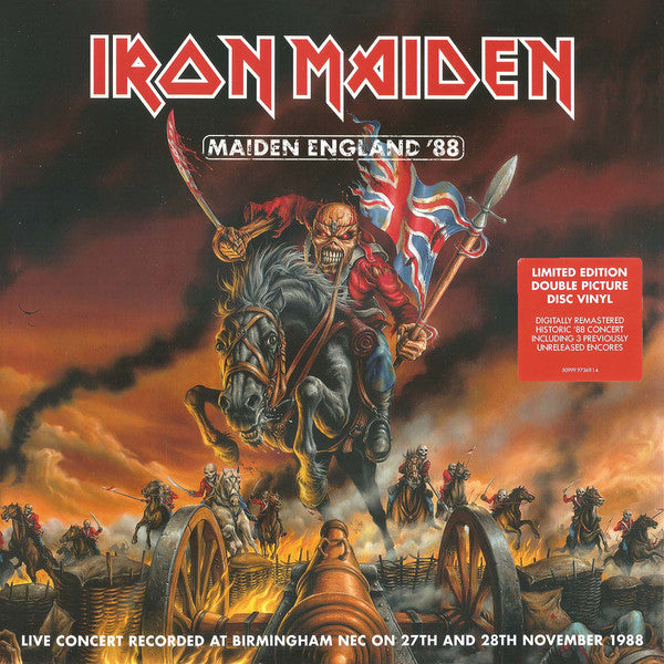 Iron Maiden – Maiden England '88  2LP, Picture Disc