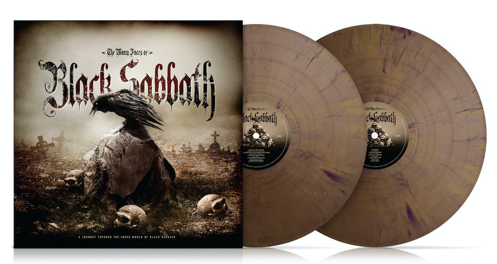 BLACK SABBATH TRIBUTE: The Many Faces of Black Sabbath 2LP Coloured Vinyl