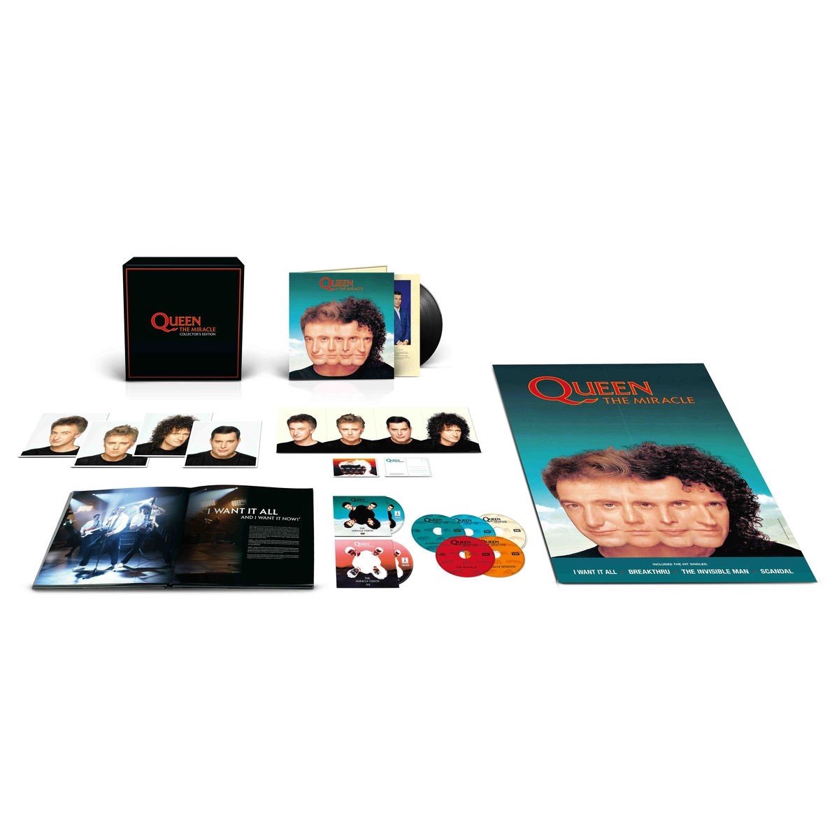 QUEEN - THE MIRACLE BOX SET