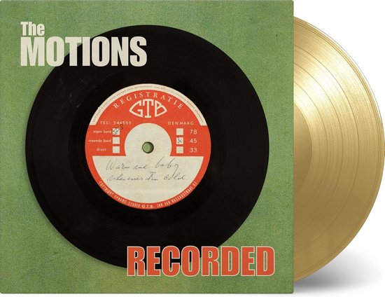 THE MOTIONS - Recorded Coloured Vinyl