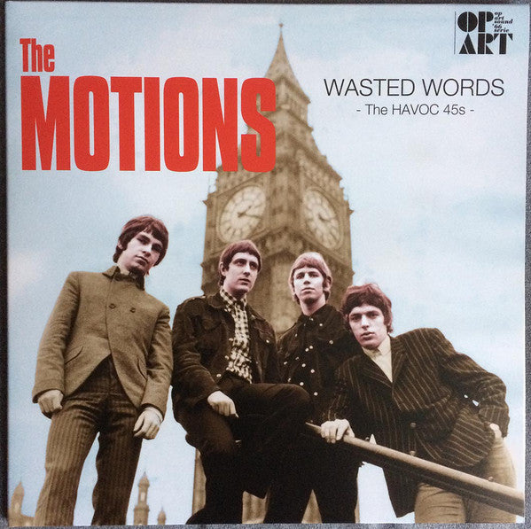 THE MOTIONS - Wasted Words: The Havoc 45s 2 LP Pseudonym