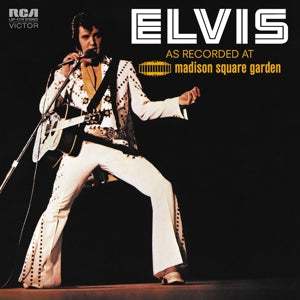 ELVIS PRESLEY - AS RECORDED AT MADISON SQUARE GARDEN  WHITE MARBLED VINYL