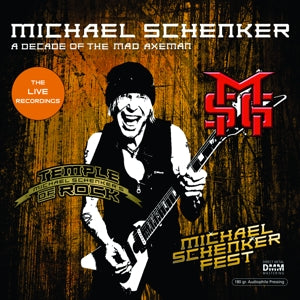 MICHAEL SCHENKER - A DECADE OF THE MAD AXEMAN - live recordings 2LP