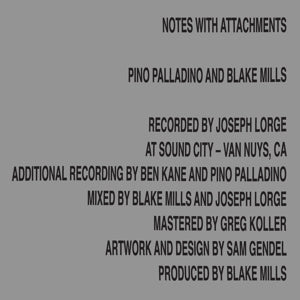 PINO PALLADINO & BLAKE MILLS NOTES WITH ATTACHMENTS Vinyl