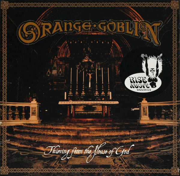 Orange Goblin ‎– Thieving From The House Of God   GOLD Vinyl