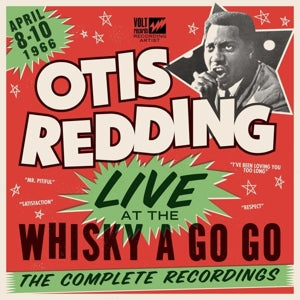 OTIS REDDING - OTIS LIVE AT THE WHISKY A GOGO Vinyl