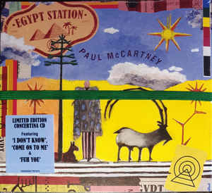 PAUL McCARTNEY - Egypt Station  Limited Edition Concertina CD  2 bonus tracks