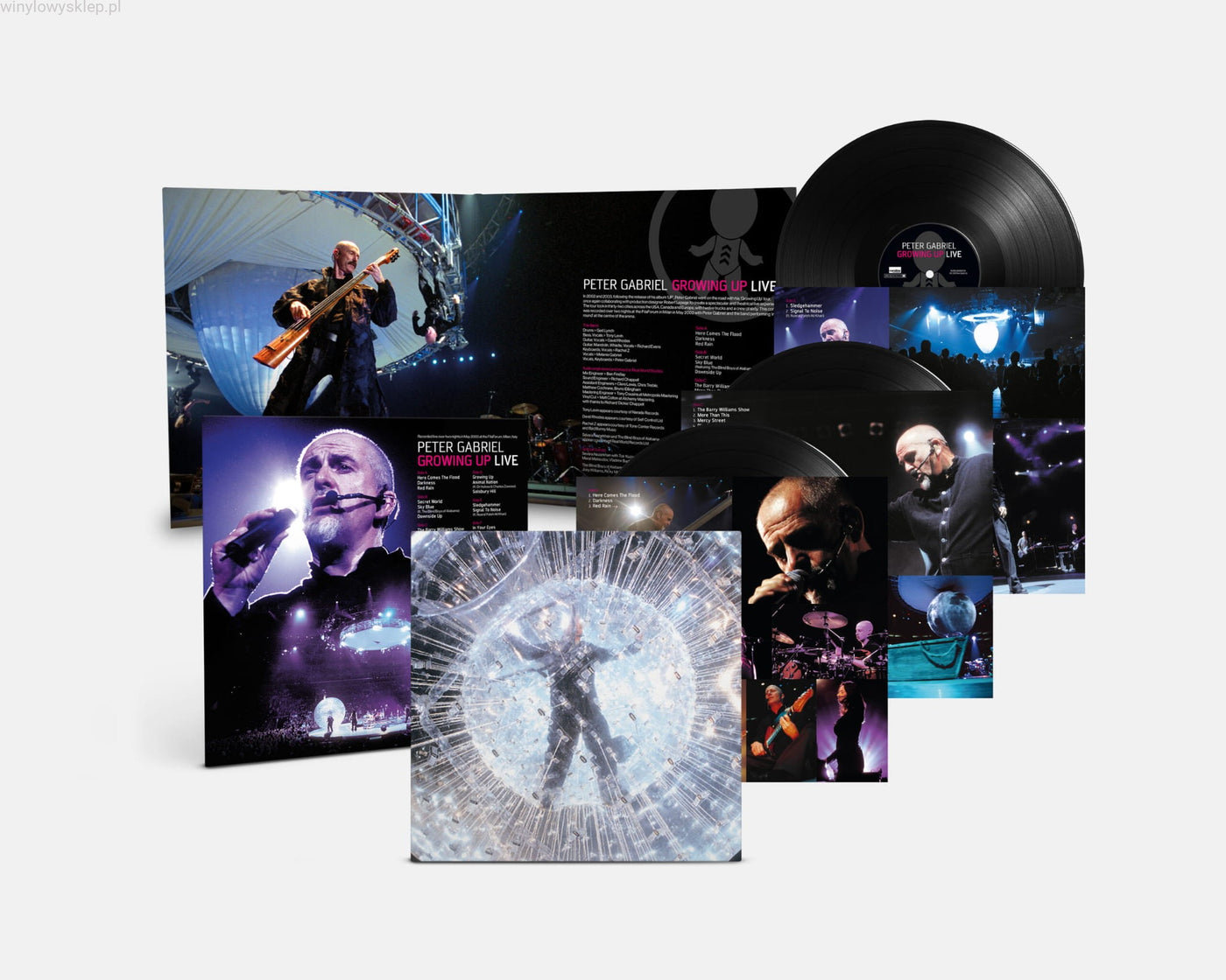 PETER GABRIEL - Growing Up  LIVE   3LP