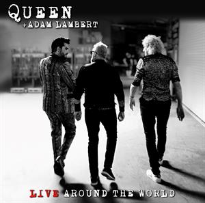 QUEEN & ADAM LAMBERT Live Around the World Red vinyl