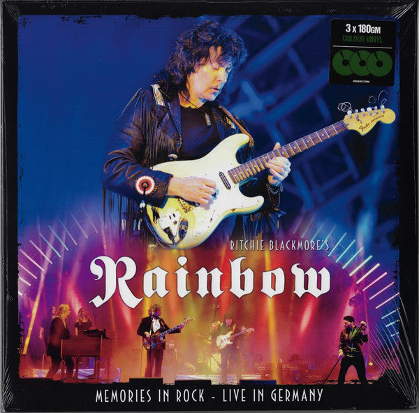 Ritchie Blackmore's Rainbow – Memories In Rock - Live In Germany 3Lp Coloured