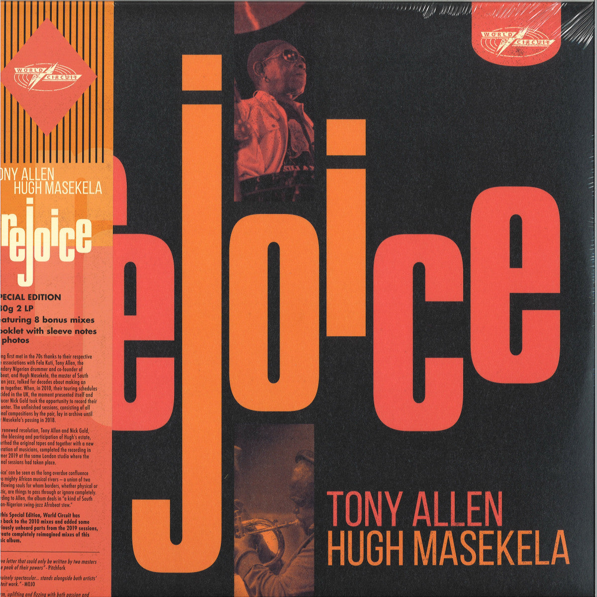 Tony Allen And Hugh Masekela – Rejoice (Special Edition)  2LP + booklet