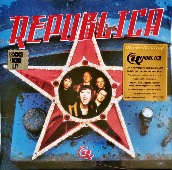 Republica – Republica  RSD, Red Vinyl