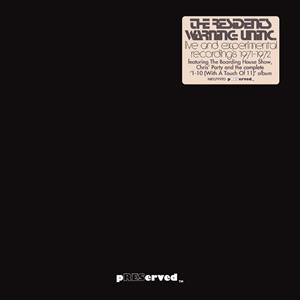 RESIDENTS - WARNING: UNINC 1971-1972 LIVE AND UNINCORPORATED 2LP RSD