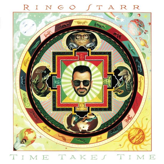 Ringo Starr – Time Takes Time  Yellow & Green Marbled