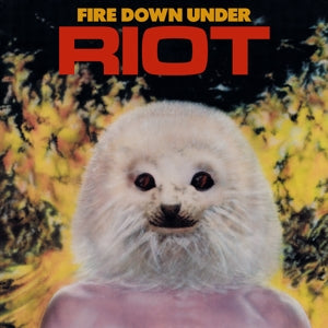 RIOT - FIRE DOWN UNDER Translucent Red Vinyl