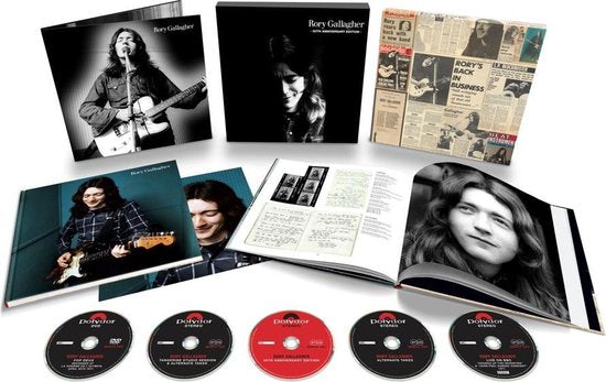 RORY GALLAGHER - RORY GALLAGHER 4CD/DVD/Book        Deluxe edition