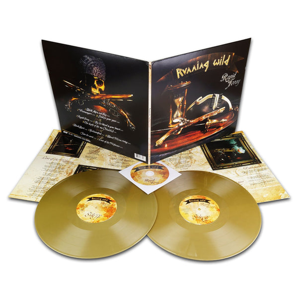 Running Wild ‎– Rapid Foray 2LP Gold Vinyl /CD