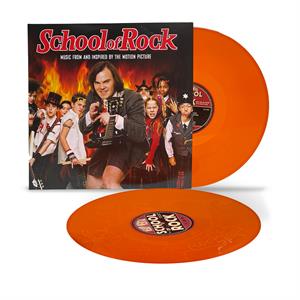OST - SCHOOL OF ROCK  2LP Orange Vinyl