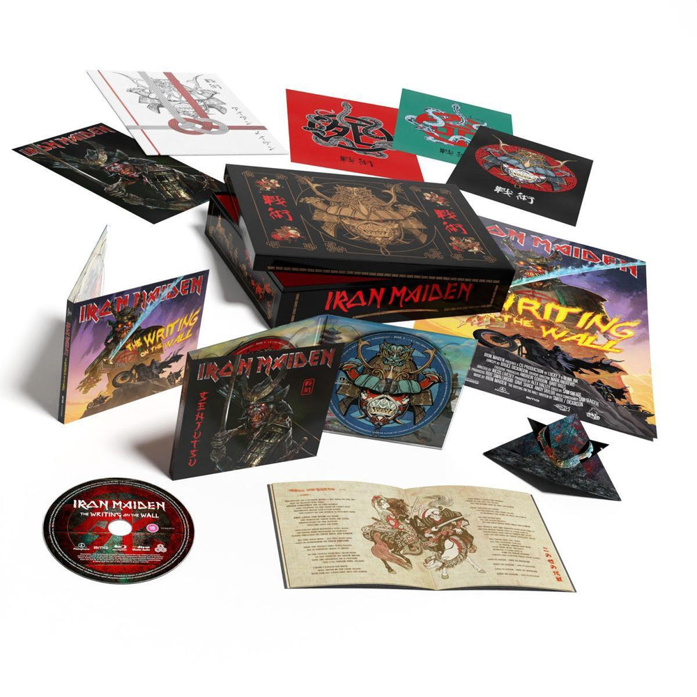 IRON MAIDEN - SENJUTSU Limited 2CD, 1BR digipak lenticular box