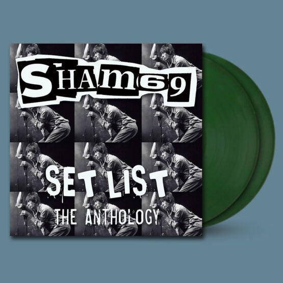 SHAM 69 - SET LIST  Green Vinyl