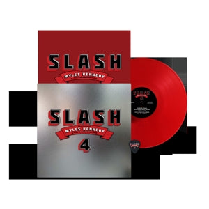 SLASH 4 (SLASH FEAT. MYLES KENNEDY AND THE CONSPIRATORS) Red Vinyl
