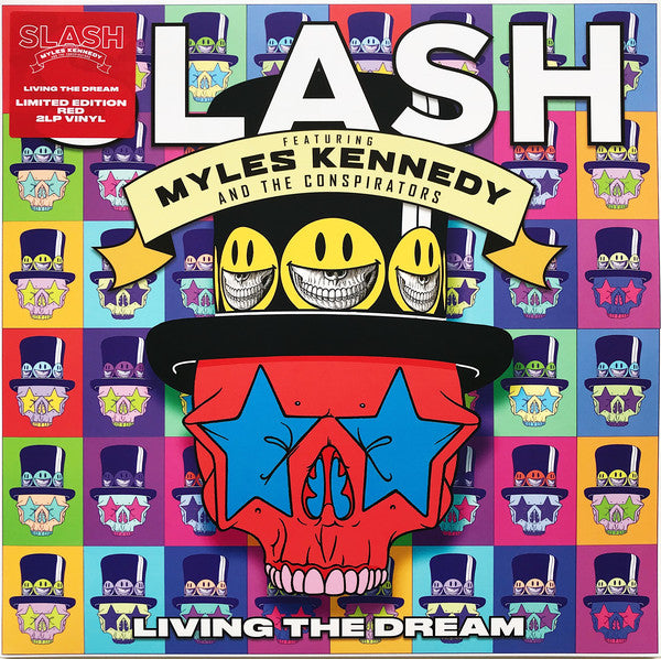 SLASH ft Myles Kennedy And The Conspirators ‎– Living The Dream 2LP Red  Vinyl