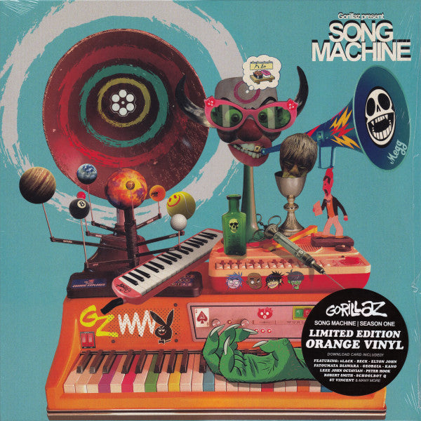 Gorillaz – Song Machine Season One  Orange Neon Vinyl