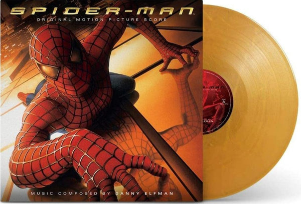 DANNY ELFMAN - SPIDER-MAN - ORIGINAL MOTION PICTURE SCORE GOLD VINYL