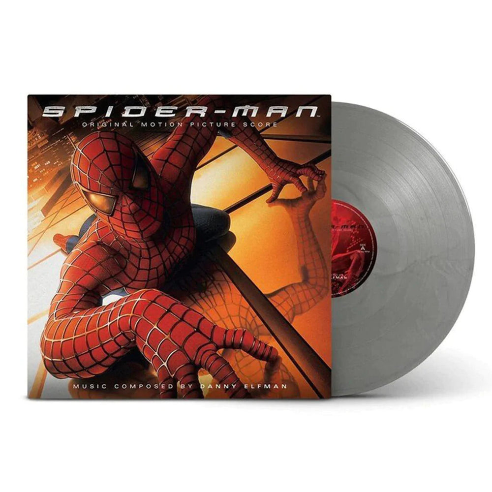 DANNY ELFMAN - SPIDER-MAN - ORIGINAL MOTION PICTURE SCORE SILVER VINYL