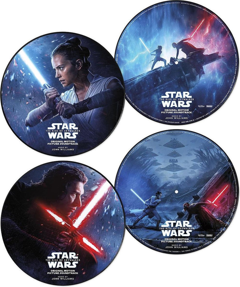 OST - STAR WARS: THE RISE OF SKYWALKER Music By John Williams 2LP Picture Disc