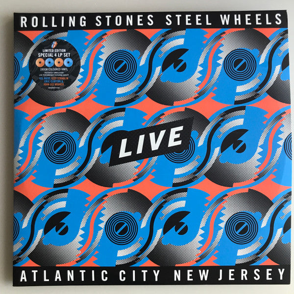 Rolling Stones – Steel Wheels Live Atlantic City New Jersey coloured vinyl