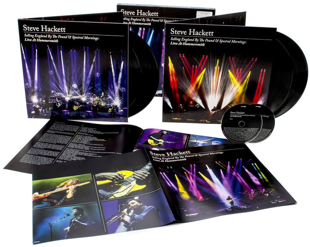STEVE HACKETT - SELLING ENGLAND BY THE POUND & SPECTRAL MORNINGS  Deluxe Box