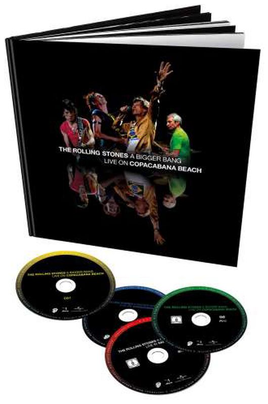 ROLLING STONES A BIGGER BANG - LIVE ON COPACABANA BEACH 2CD/2DVD