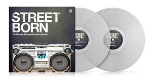 V/A STREET BORN - THE ULTIMATE GUIDE TO HIP HOP  2LP, Silver Vinyl