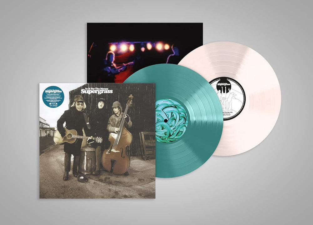 SUPERGRASS IN IT FOR THE MONEY Coloured Vinyl + 12"