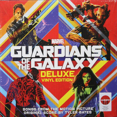 Various Artists – Guardians of the Galaxy  Target Exclusive Red and Yellow Swirl Vinyl