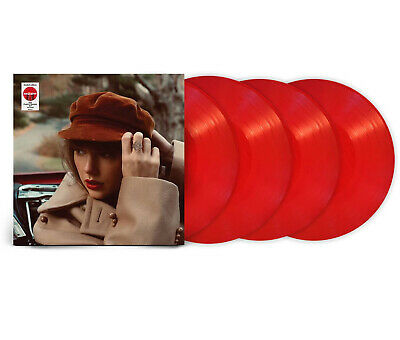Taylor Swift - Red (Taylor's Version)  Target Exclusive 4 LP Coloured Vinyl