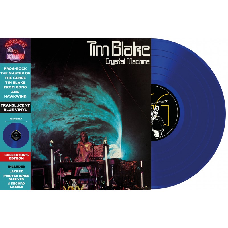 Tim Blake - Crystal Machine - RSD'20 Limited Edition Translucent Blue Vinyl