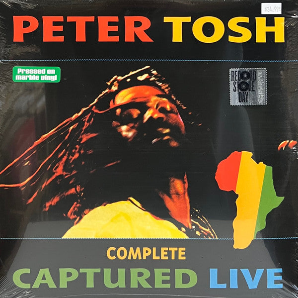 PETER TOSH - COMPLETE CAPTURED LIVE 2LP RSD