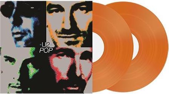 U2 ‎– Pop Limited Edition 2LP Orange Vinyl