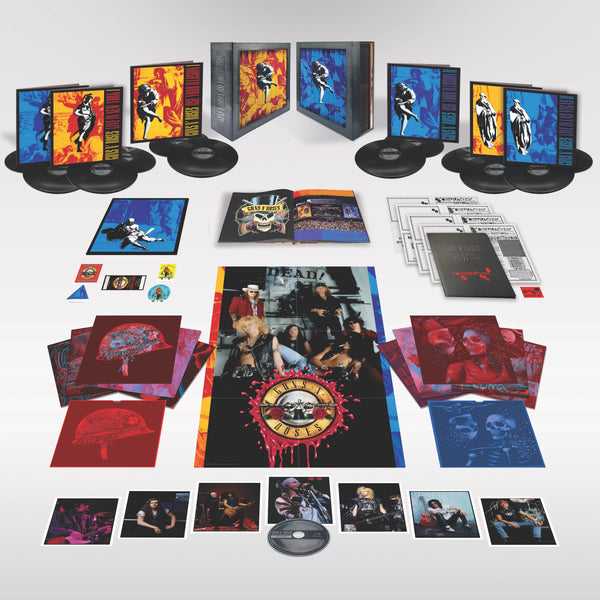GUNS N' ROSES USE YOUR ILLUSION I & II BOX SET