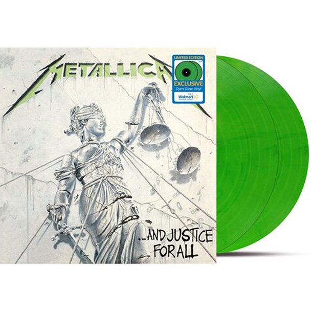 Metallica - And Justice For All (Walmart   Exclusive Dyers Green Vinyl) 2LP