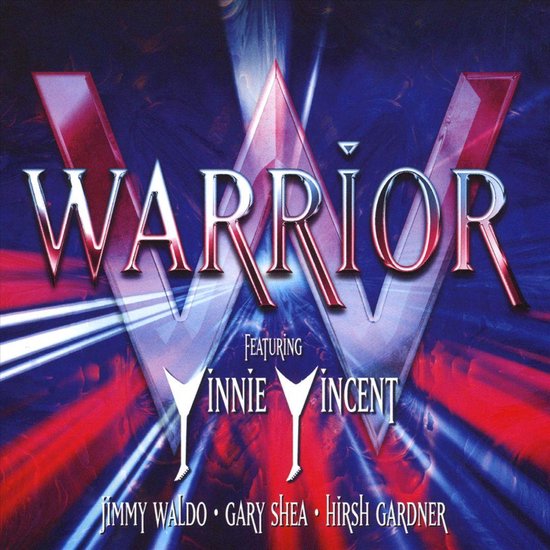 Warrior - Featuring Vinnie Vincent (KISS), Jimmy Waldo, Gary Shea, Hirsh Gardner – Warrior  Numbered, Rose / White Vinyl